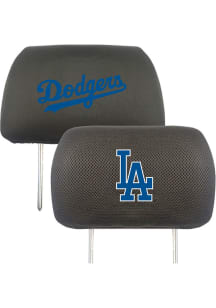 Sports Licensing Solutions Los Angeles Dodgers 10x13 Auto Head Rest Cover - Black