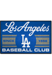 Los Angeles Dodgers 19x30 Uniform Starter Interior Rug