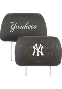 Sports Licensing Solutions New York Yankees 10x13 Auto Head Rest Cover - Black