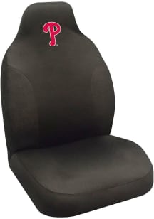 Philadelphia Phillies Team Logo Car Seat Cover - Black