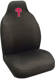 Sports Licensing Solutions Philadelphia Phillies Team Logo Car Seat Cover - Black