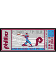 Philadelphia Phillies 30x72 Ticket Runner Interior Rug