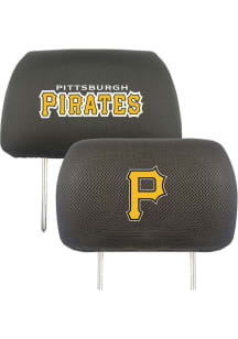Sports Licensing Solutions Pittsburgh Pirates 10x13 Auto Head Rest Cover - Black