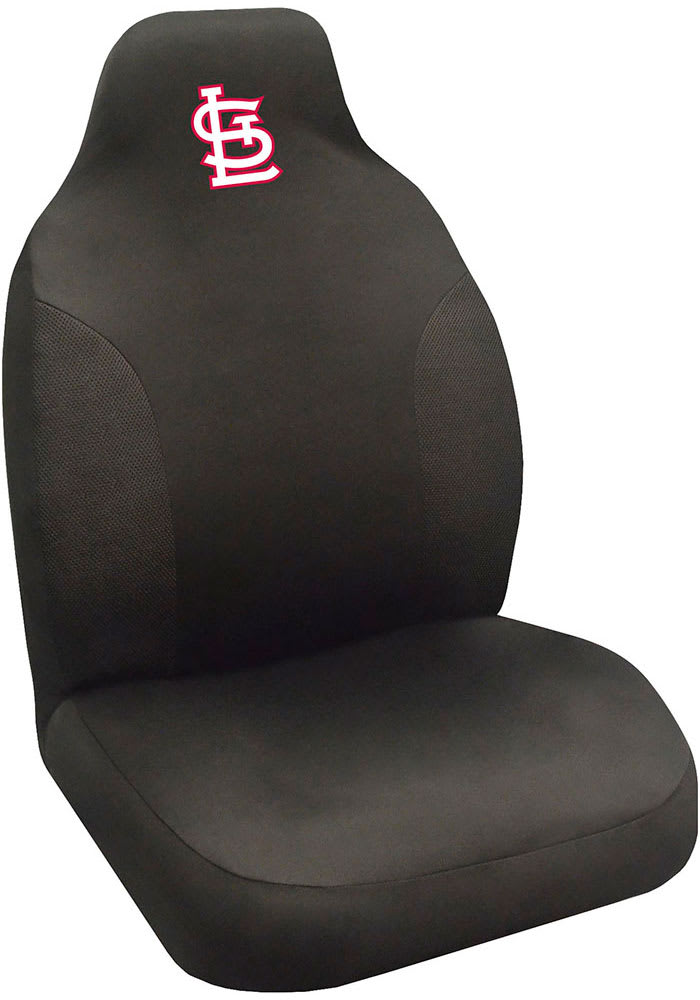 Sports Licensing Solutions St Louis Cardinals Team Logo Car Seat Cover - Black