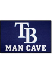 Tampa Bay Rays 19x30 Man Cave Starter Interior Rug