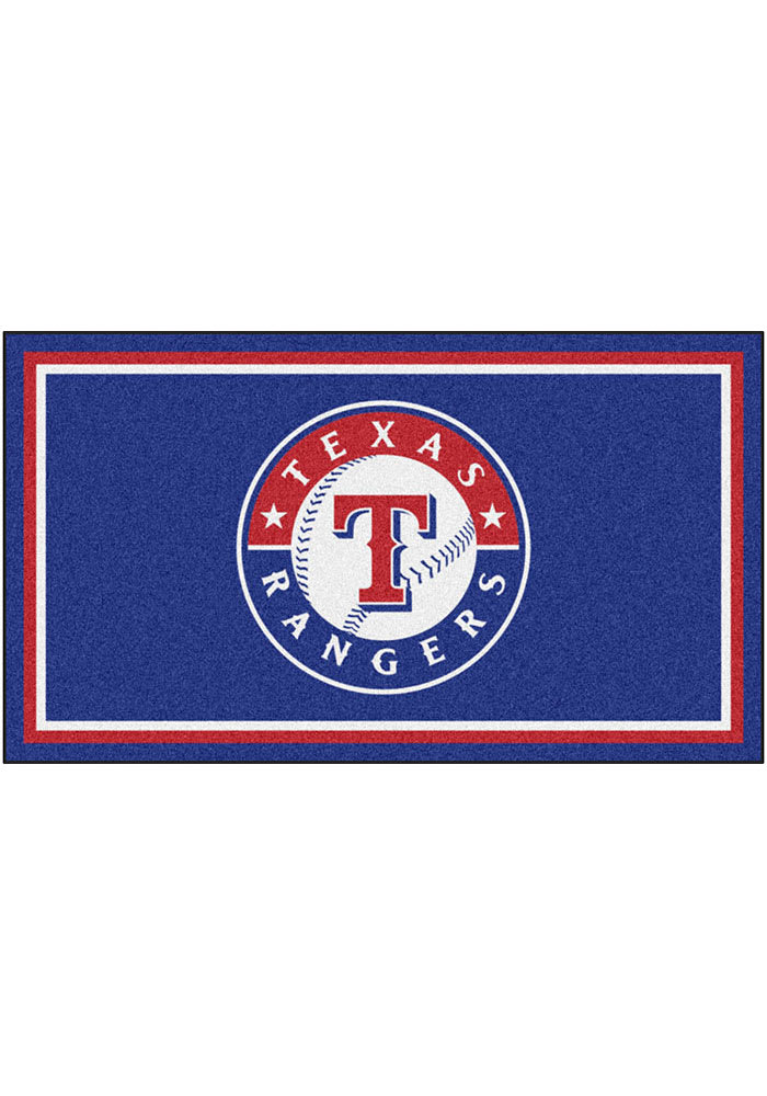 Texas Rangers 3x5 Plush Interior Rug