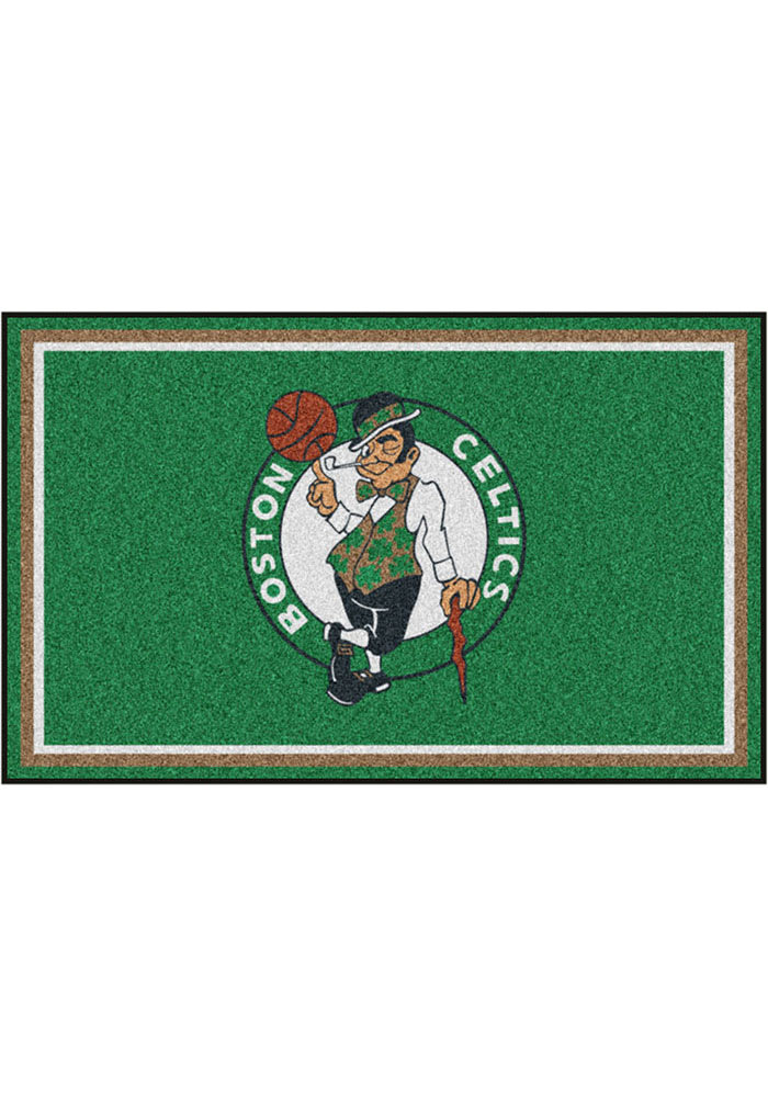 Boston Celtics 4x6 Plush Interior Rug