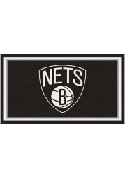Brooklyn Nets 3x5 Plush Interior Rug