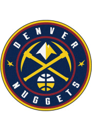 Denver Nuggets 27 Roundel Interior Rug