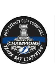Tampa Bay Lightning 2021 Stanley Cup Champions Puck Interior Rug