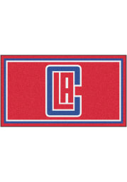 Los Angeles Clippers 3x5 Plush Interior Rug