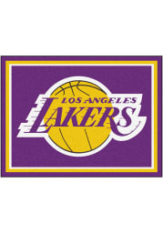 Los Angeles Lakers 8x10 Plush Interior Rug