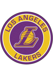Los Angeles Lakers 27 Roundel Interior Rug