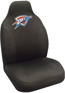 Sports Licensing Solutions Oklahoma City Thunder Team Logo Car Seat Cover - Black