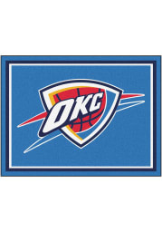 Oklahoma City Thunder 8x10 Plush Interior Rug