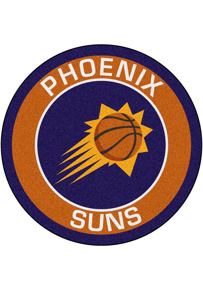 Phoenix Suns 27 Roundel Interior Rug