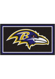 Baltimore Ravens 3x5 Plush Interior Rug