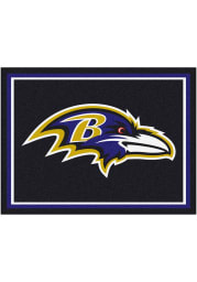 Baltimore Ravens 8x10 Plush Interior Rug