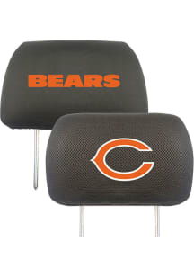 Sports Licensing Solutions Chicago Bears 10x13 Auto Head Rest Cover - Black