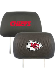 Sports Licensing Solutions Kansas City Chiefs 10x13 Auto Head Rest Cover - Black