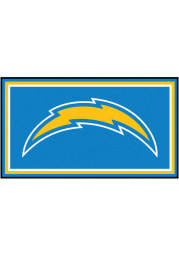 Los Angeles Chargers 3x5 Plush Interior Rug