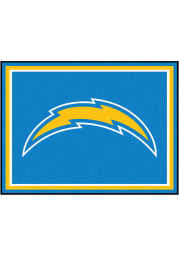 Los Angeles Chargers 8x10 Plush Interior Rug