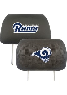 Sports Licensing Solutions Los Angeles Rams 10x13 Auto Head Rest Cover - Black