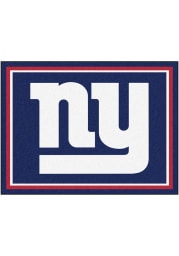 New York Giants 8x10 Plush Interior Rug