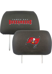 Sports Licensing Solutions Tampa Bay Buccaneers 10x13 Auto Head Rest Cover - Black
