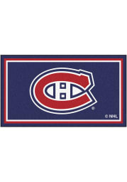 Montreal Canadiens 3x5 Plush Interior Rug