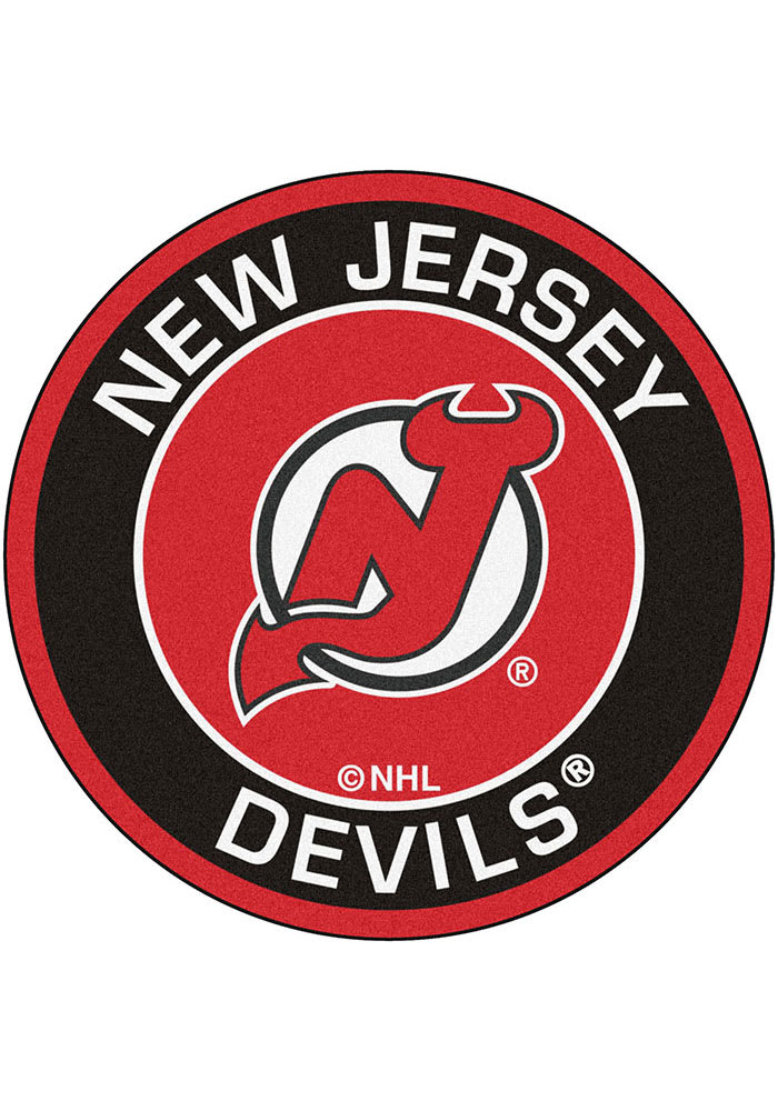 New Jersey Devils 27 Roundel Interior Rug