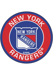 New York Rangers 27 Roundel Interior Rug