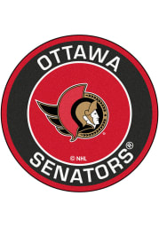 Ottawa Senators 27 Roundel Interior Rug