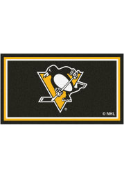 Pittsburgh Penguins 3x5 Plush Interior Rug