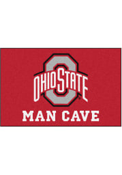 Ohio State Buckeyes 19x30 Man Cave Starter Interior Rug