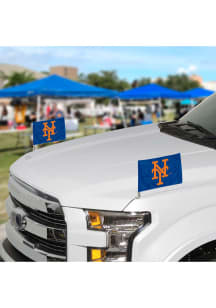 Sports Licensing Solutions New York Mets Team Ambassador 2-Pack Car Flag - Blue