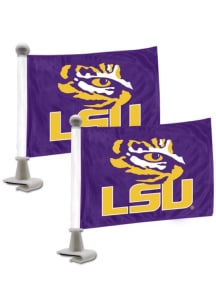 Sports Licensing Solutions LSU Tigers Team Ambassador 2-Pack Car Flag - Purple