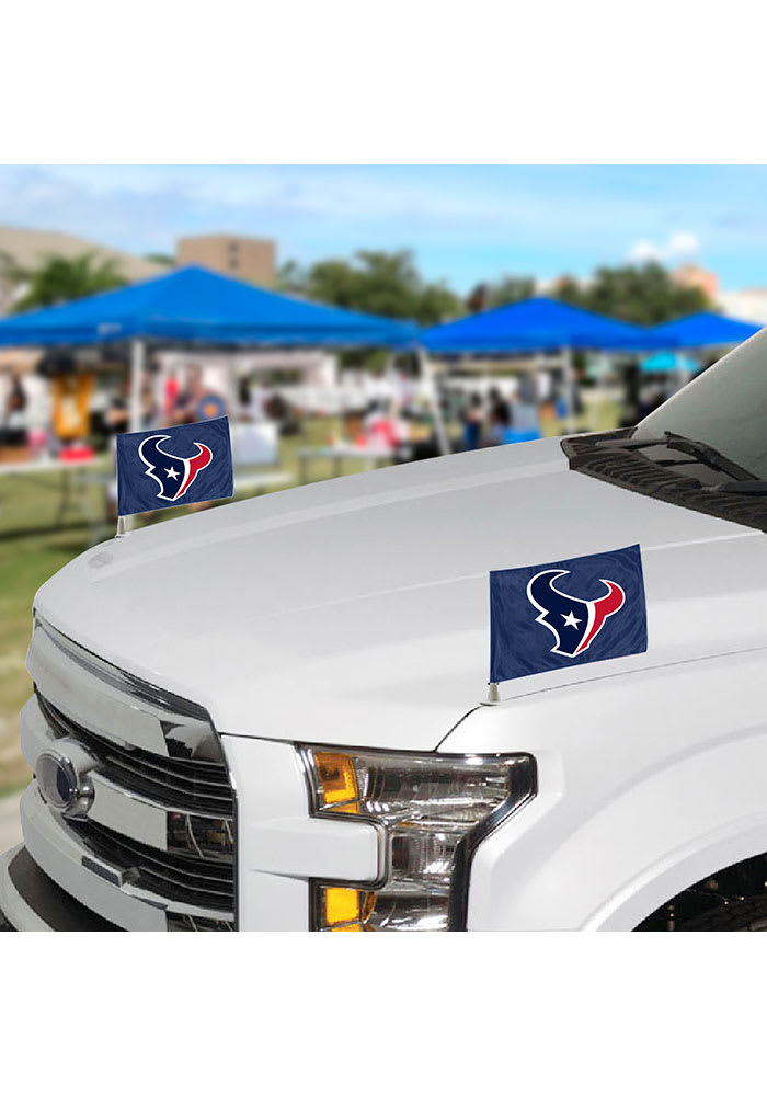 Sports Licensing Solutions Houston Texans Team Ambassador 2-Pack Car Flag - Blue