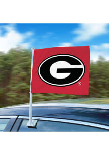 Sports Licensing Solutions Georgia Bulldogs Team Logo Car Flag - Red