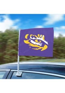 Sports Licensing Solutions LSU Tigers Team Logo Car Flag - Purple