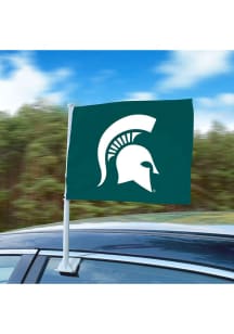 Sports Licensing Solutions Michigan State Spartans Team Logo Car Flag - Green