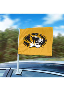 Sports Licensing Solutions Missouri Tigers Team Logo Car Flag - Gold