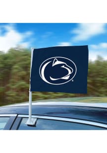 Sports Licensing Solutions Penn State Nittany Lions Team Logo Car Flag - Navy Blue