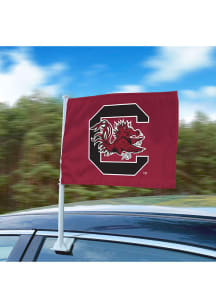 Sports Licensing Solutions South Carolina Gamecocks Team Logo Car Flag - Maroon