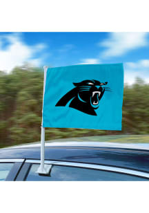 Sports Licensing Solutions Carolina Panthers Team Logo Car Flag - Blue
