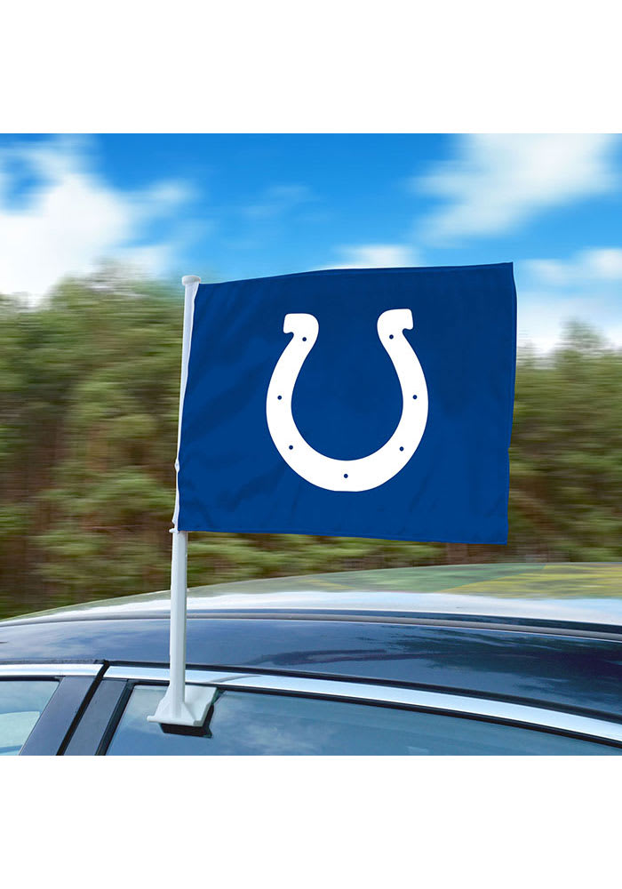 Sports Licensing Solutions Indianapolis Colts Team Logo Car Flag - Blue