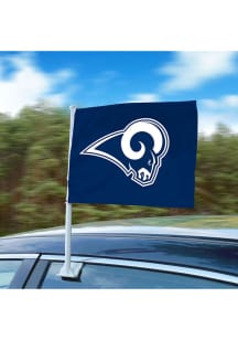 Sports Licensing Solutions Los Angeles Rams Team Logo Car Flag - Blue