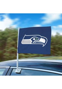Sports Licensing Solutions Seattle Seahawks Team Logo Car Flag - Blue