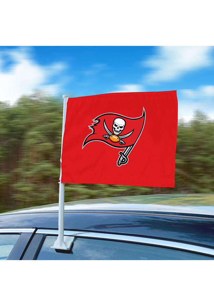 Sports Licensing Solutions Tampa Bay Buccaneers Team Logo Car Flag - Red