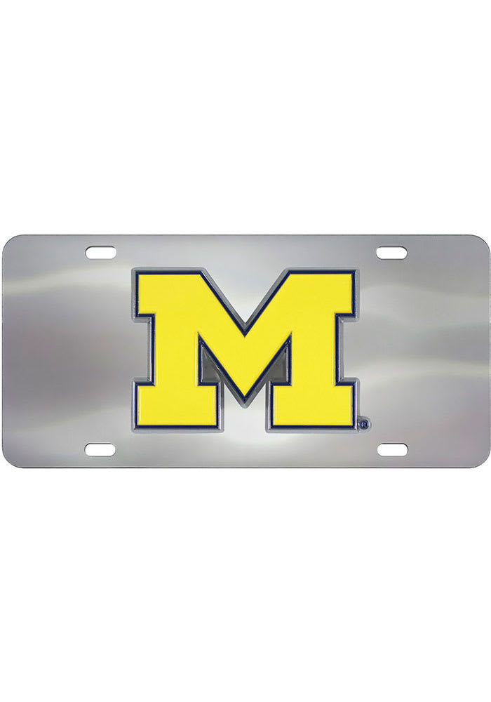 Michigan Wolverines License Plate- Michigan Wolverines Diecast License ...